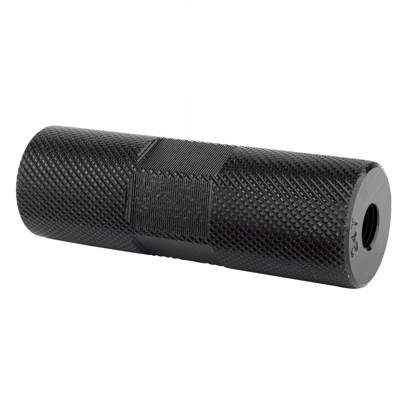 Load image into Gallery viewer, Black Ops Knurled Pro Alloy 3/8in Blk Pair
