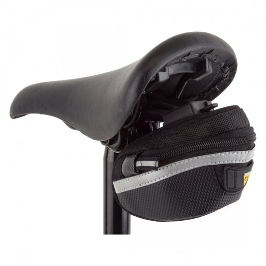 Topeak Wedge Pack II Black 4.9x3.3x3.7 (XS)in QuickClick