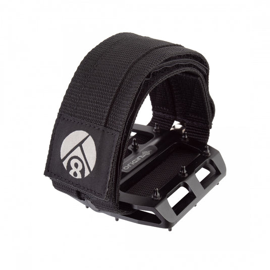 Origin8 Pro Grip II Foot Straps Black Anti-Slip Tension Design