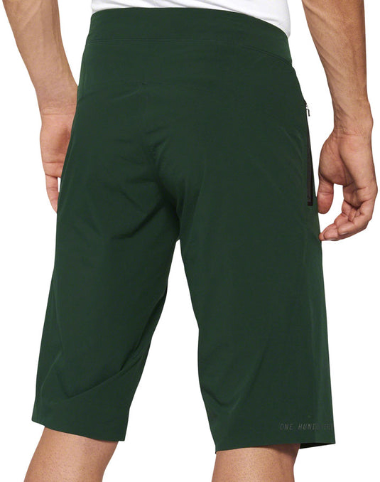 100% Celium Shorts - Green, Men's, 32