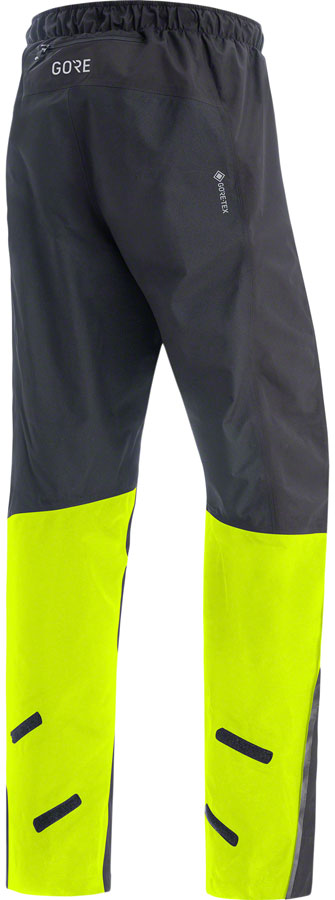 Load image into Gallery viewer, Gorewear Gore Tex Paclite Pants - Black/Neon, Medium, Men&#39;s
