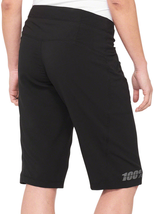 100% Ridecamp Shorts - Black, Women's, Large