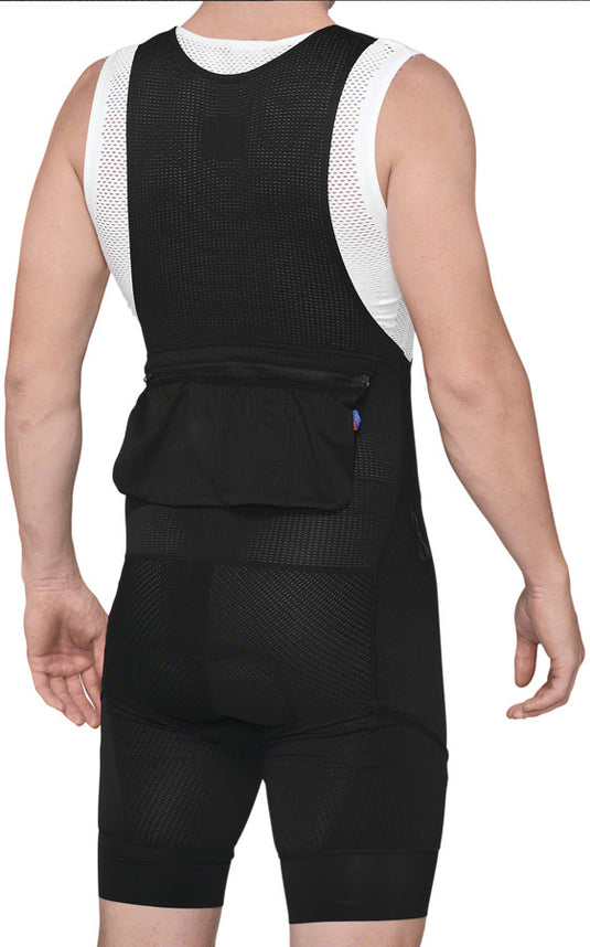 100% Revenant Bib Liner Shorts - Black, X-Large