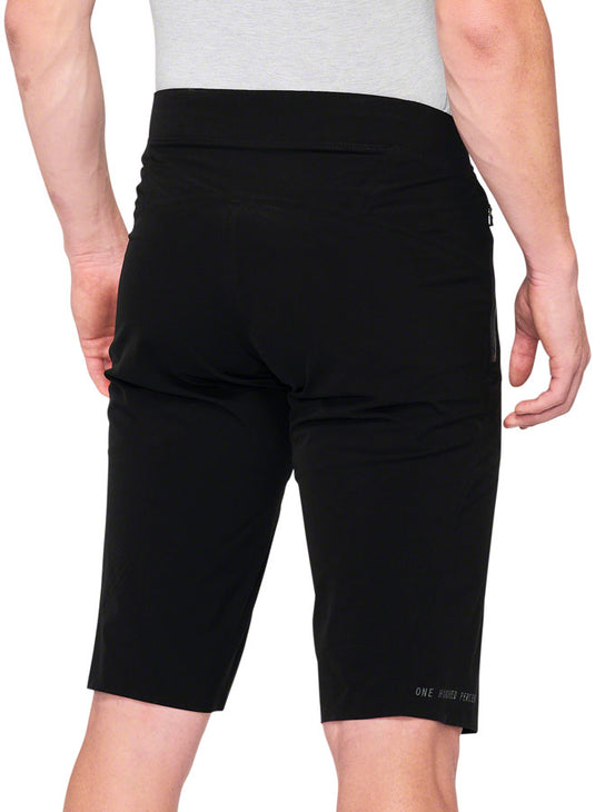 100% Celium Shorts - Black, Men's, Size 32 DWR Lightweight Nylon/Spandex