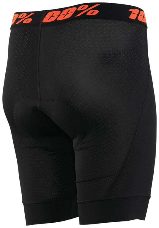 100% Crux Short Liner - Black, Size 38