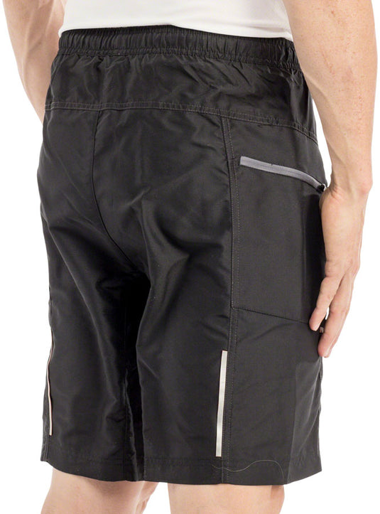 Bellwether Ultralight Gel Baggies Shorts - Black, 2X-Large, Men's