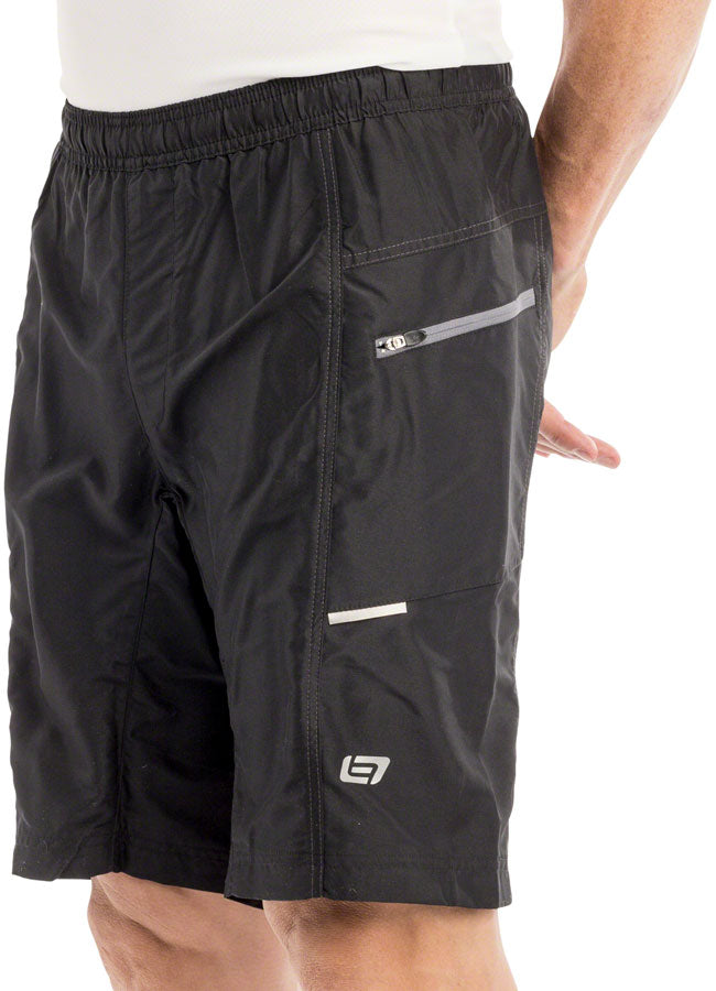 Load image into Gallery viewer, Bellwether Ultralight Gel Baggies Shorts - Black, Large, Men&#39;s
