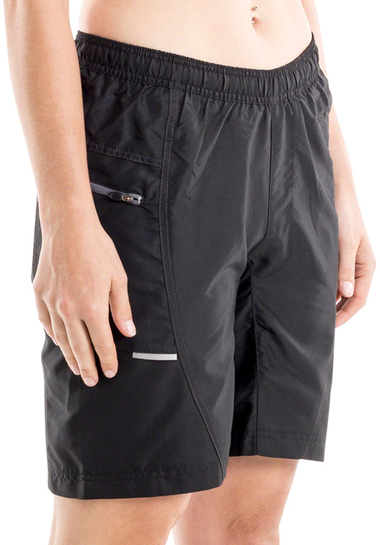 Bellwether Ultralight Gel Baggies Cycling Shorts - Black, Women's, Medium