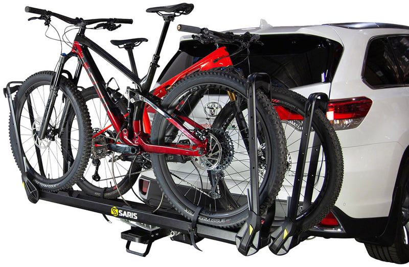 Load image into Gallery viewer, Saris MHS 1-Bike Hitch Rack Universal Base - 1-1/4&quot; and 2&quot; Receiver Up to 2 Bike
