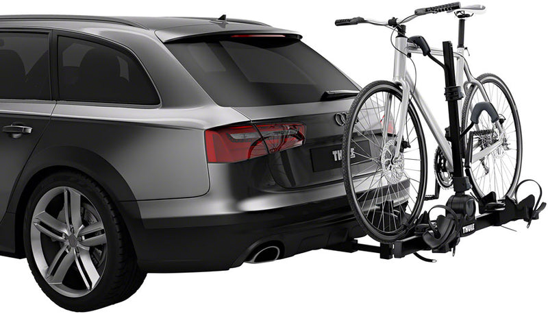 Load image into Gallery viewer, Thule DoubleTrack Pro XT Hitch Bike Rack - 1.25&quot;/2&quot; Receiver, 2-Bike, Black
