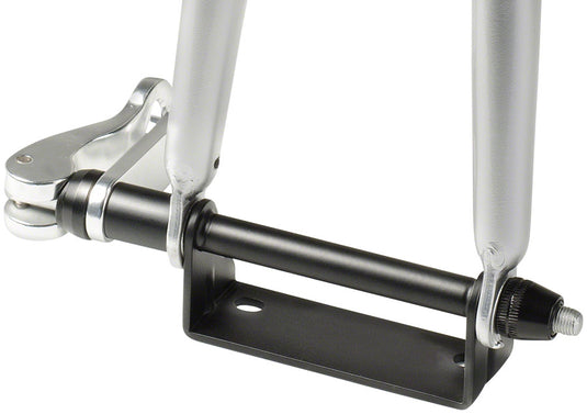 Delta Bike Hitch Truck Rail Fork Mount Rack: Standard 9.0mm Black