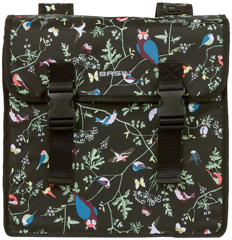 Load image into Gallery viewer, Basil Wanderlust Double  Pannier - 35L, Charcoal
