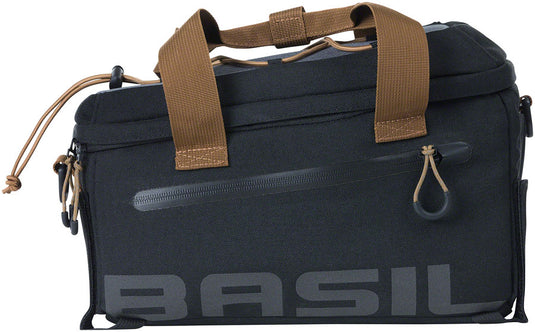 Basil Miles Trunk Bag - 7L, Black Removable Shoulder Strap Included