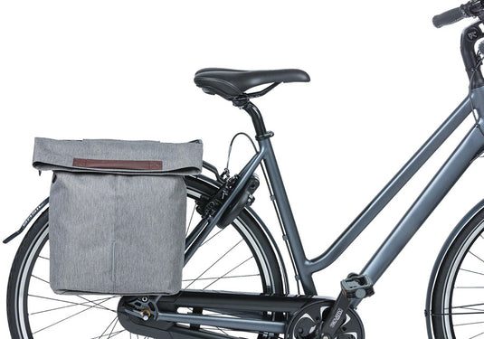 Basil City Shopper Pannier - 14-16L, Gray