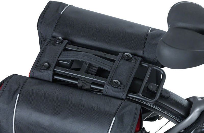 Load image into Gallery viewer, Basil Sport Design Double Pannier - 32L, MIK Mount, Black
