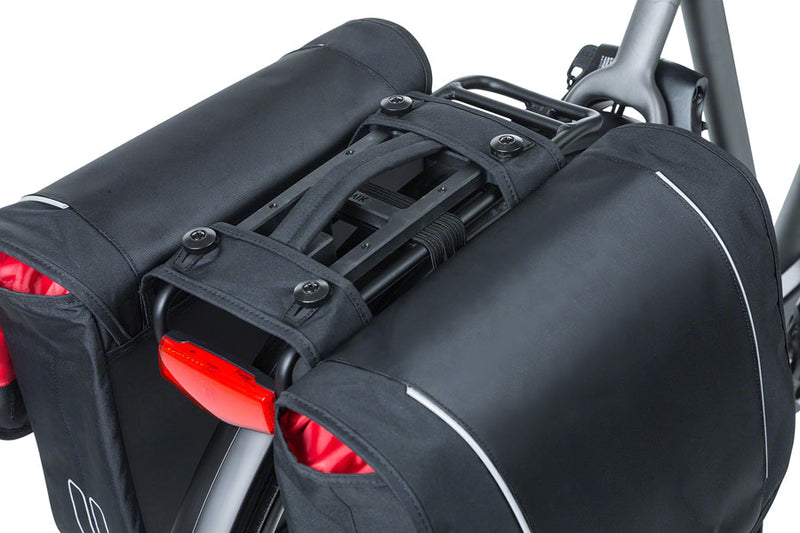 Load image into Gallery viewer, Basil Sport Design Double Pannier - 32L, MIK Mount, Black
