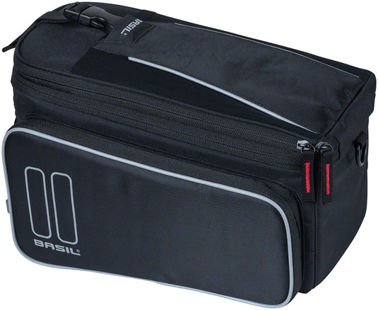 Basil Sport Design Trunk Bag - 7-15L, MIK Mount, Black