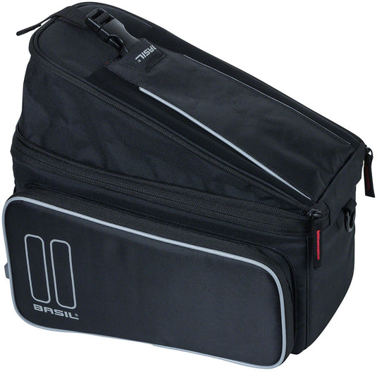 Basil Sport Design Trunk Bag - 7-15L, MIK Mount, Black