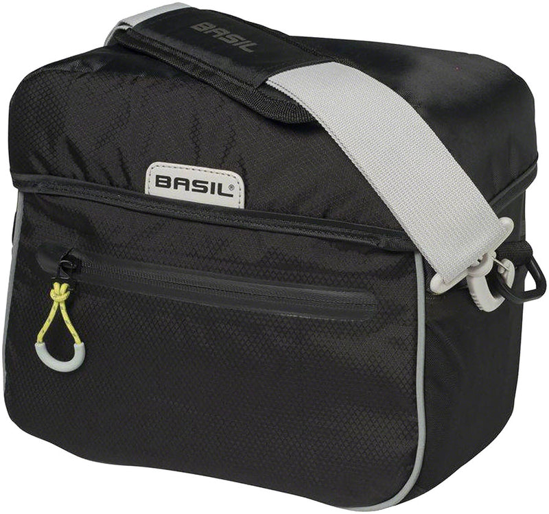 Load image into Gallery viewer, Basil-Miles-Handlebar-Bag-Handlebar-Bag-Waterproof-Reflective-Bands-HDBG0113
