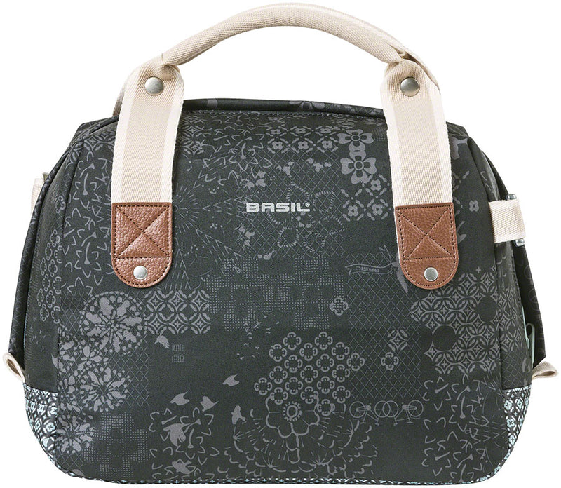 Load image into Gallery viewer, Basil Bohème Handlebar/Shoulder Bag - 8L, Charcoal
