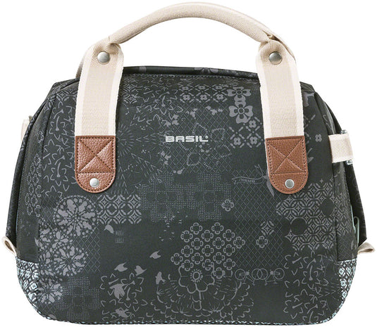 Basil Bohème Handlebar/Shoulder Bag - 8L, Charcoal