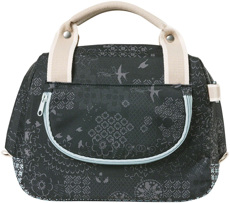 Load image into Gallery viewer, Basil Bohème Handlebar/Shoulder Bag - 8L, Charcoal
