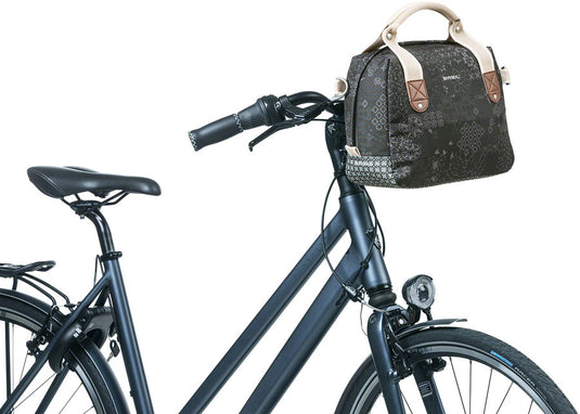 Basil Bohème Handlebar/Shoulder Bag - 8L, Charcoal