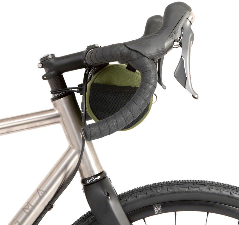 Load image into Gallery viewer, Restrap Canister Handlebar Bag - Olive
