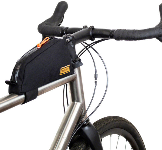 Restrap Strap-On Top Tube Bag - Black