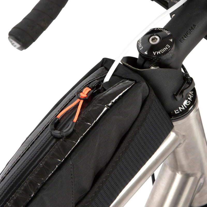 Load image into Gallery viewer, Restrap Race Top Tube Bag - Long, 3L, Black
