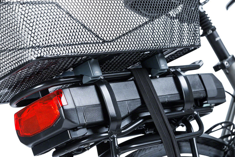 Load image into Gallery viewer, Basil Cento WSL Rear Basket - Black Purchase Mounting Plates Separately
