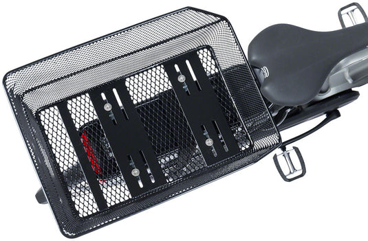 Basil Cento WSL Rear Basket - Black Purchase Mounting Plates Separately