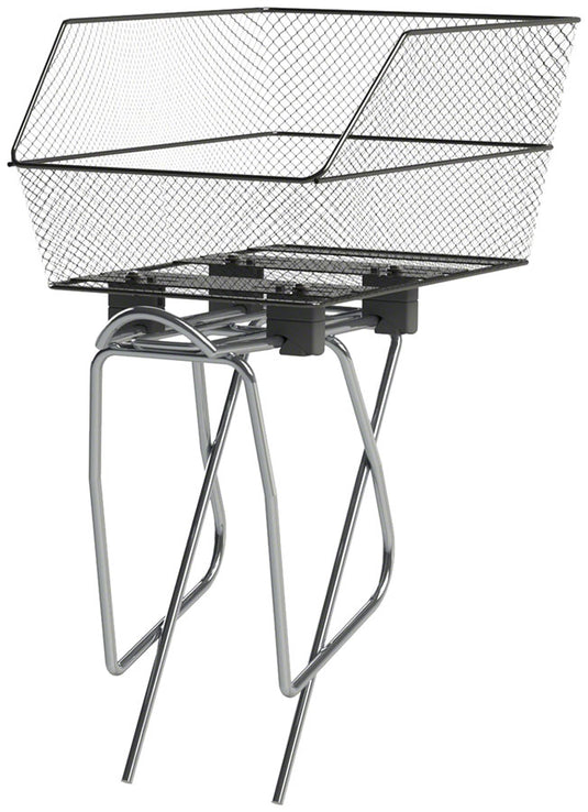 Basil Cento WSL Rear Basket - Black Purchase Mounting Plates Separately