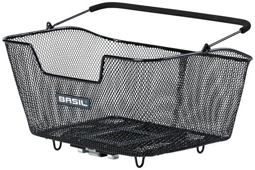 Basil-Base-M-MIK-Rear-Basket-Basket-Black-Steel-BSKT0496-Bicycle-Baskets