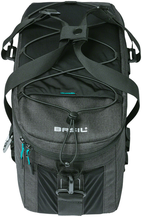 Load image into Gallery viewer, Basil Discovery 365D Trunkbag -  Medium, MIK Attachment, Black
