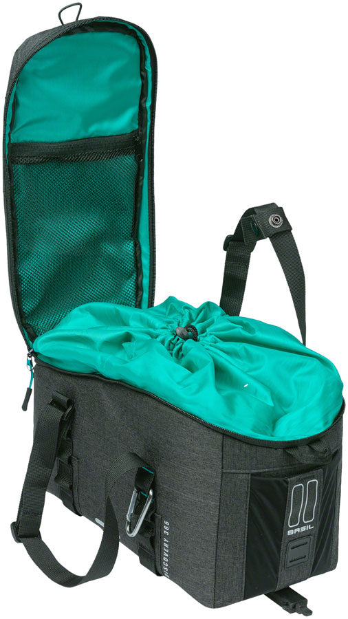 Load image into Gallery viewer, Basil Discovery 365D Trunkbag -  Medium, MIK Attachment, Black
