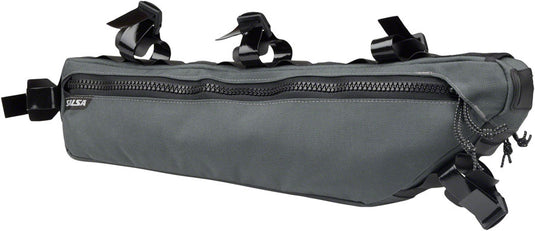 Salsa EXP Series Cholla Half-Frame Bag - Size 3, Gray