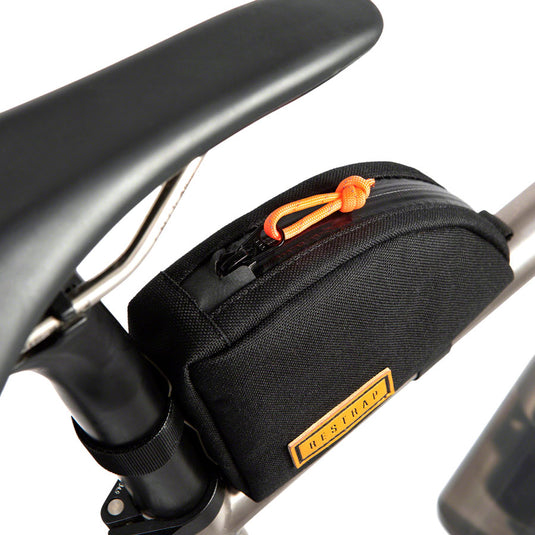 Restrap Rear Top Tube/Seatpost Bag - Black