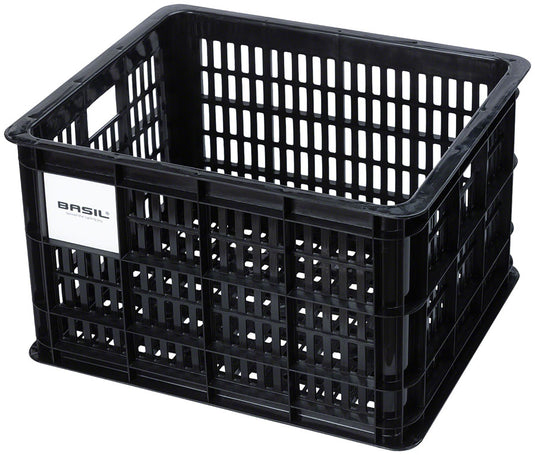 Basil-Crate-Basket-Basket-Black-Plastic-BSKT0621-Bicycle-Baskets