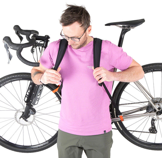 Restrap Hike A Bike Stowable Carrying Harness - Black