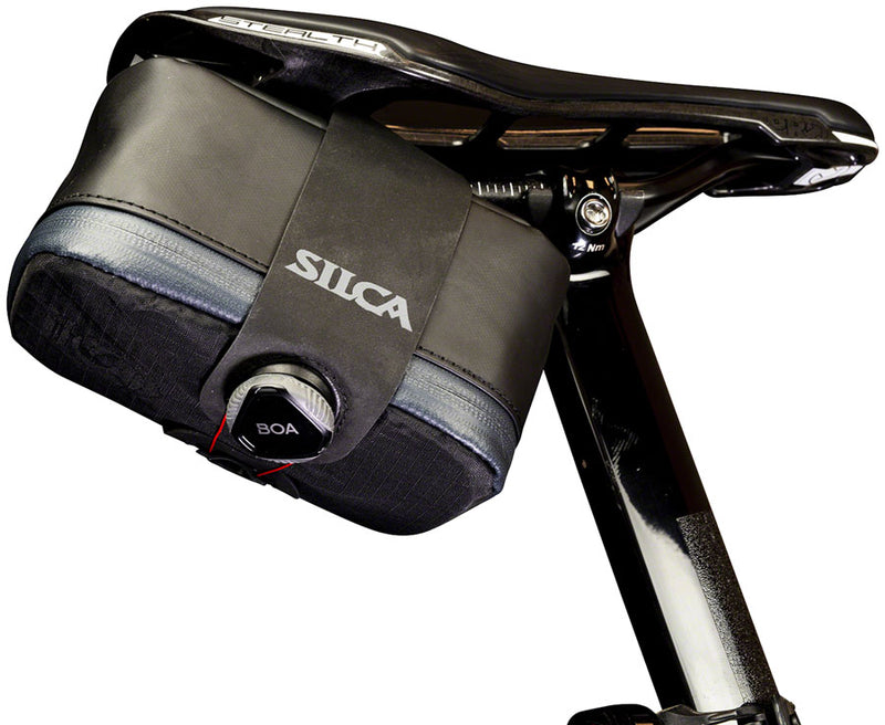 Load image into Gallery viewer, Silca Mattone Seat Bag - Grande, .74L, Black
