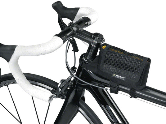 Topeak TriBag Black 7.1x4x1.6in Velcro Straps Quick & Easy Access To Any Gear