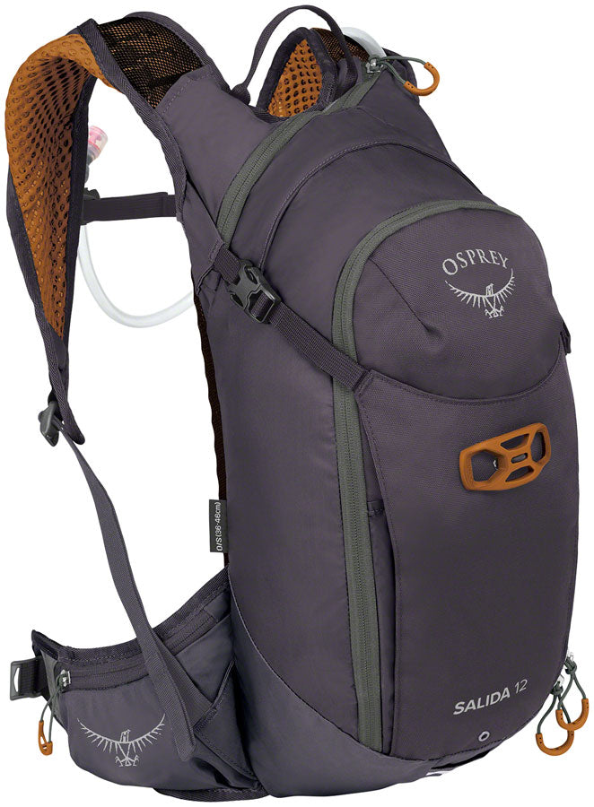 Load image into Gallery viewer, Osprey Salida 12 Hydration Pack - One Size, Space Travel Gray
