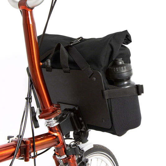 Restrap City Loader Handlebar Bag - Fits Brompton Mount, 20L, Black