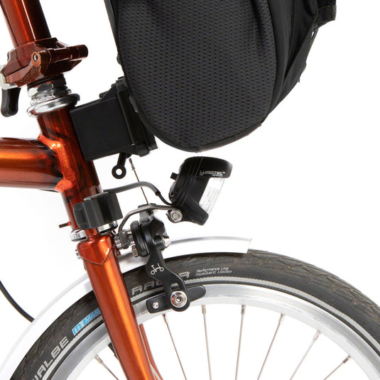 Restrap City Loader Handlebar Bag - Fits Brompton Mount, 20L, Black