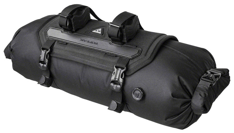 Load image into Gallery viewer, Topeak FrontLoader Handlebar Mount Bag 8L Waterproof Black Air Release Button
