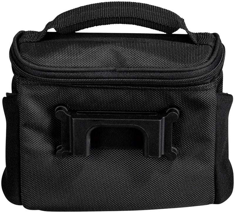 Load image into Gallery viewer, Topeak Compact Handlebar Bag Fanny Pack Includes Fixer 8 Rain Cover Black
