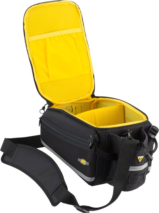 Topeak TrunkBag EX Strap Mount Black Water Resistant 3 Compartments