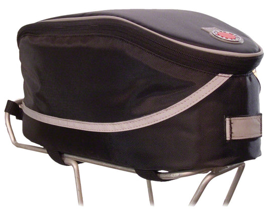 Banjo Brothers Rack Top Bag: Black