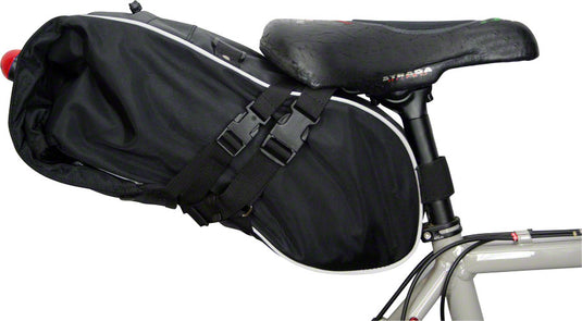 Banjo Brothers Waterproof Saddle Trunk: Black, XL